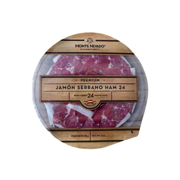 Jamón (Ham) Serrano 24 months - Monte Nevado - 3 Oz